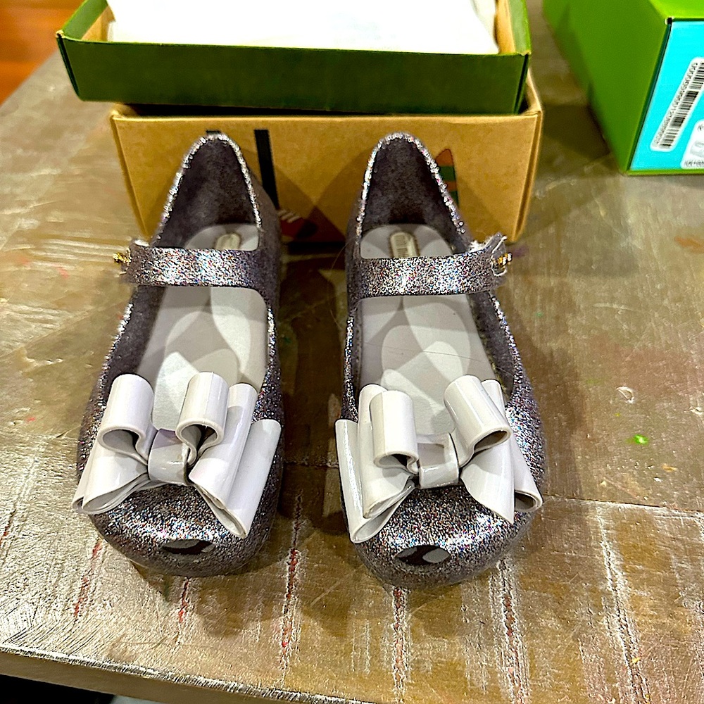 Mini Melissa Sandals Size 10 EUC